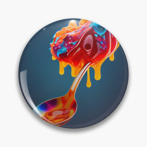 Artikelvorschau, Spoonful of Jelly on the Back Digital Painting entworfen und verkauft von CodeAndColors.