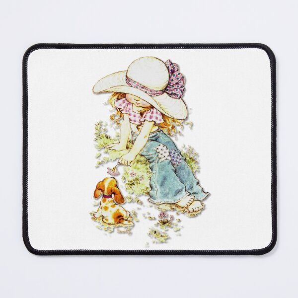 Item preview, Sarah Kay with puppy designed and sold by jwebmarket.