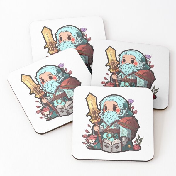 Item preview, Old Cleric sticker designed and sold by Digital-Space.
