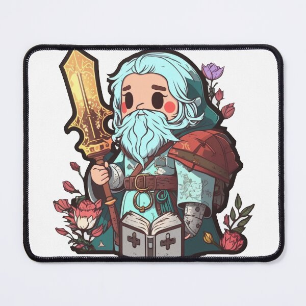 Item preview, Old Cleric sticker designed and sold by Digital-Space.
