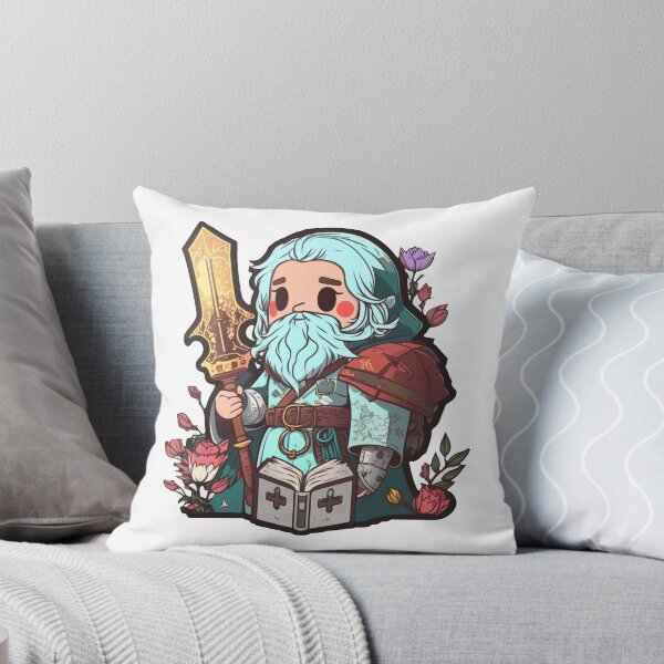 Item preview, Old Cleric sticker designed and sold by Digital-Space.