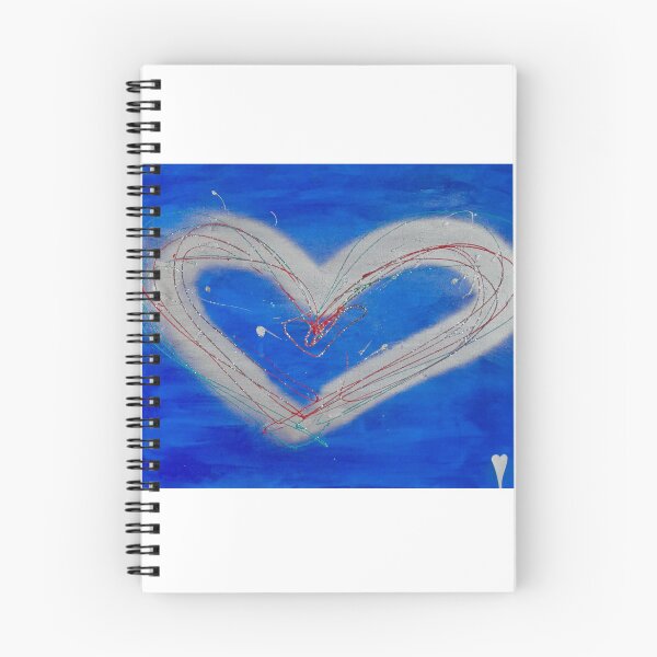 Item preview, Blue Star Heart designed and sold by Cate Mackenzie.