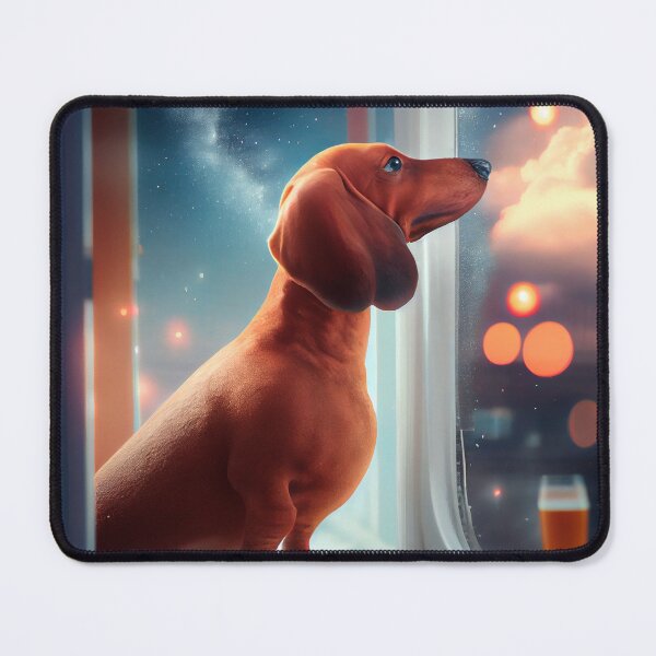 Item preview, Gazing at the Skies with Sausage Dreams Digital Painting designed and sold by CodeAndColors.