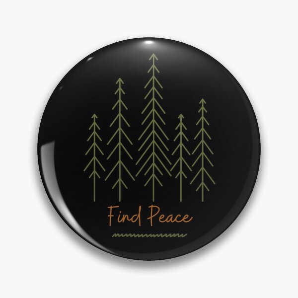 Item preview, Find Peace, trees, nature designed and sold by pixeldizajn.