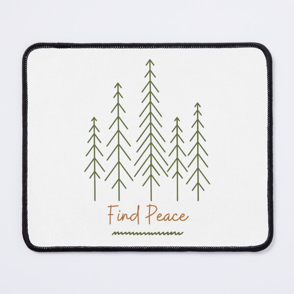 Item preview, Find Peace, trees, nature designed and sold by pixeldizajn.