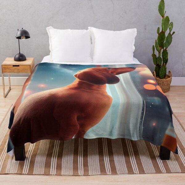 Item preview, Gazing at the Skies with Sausage Dreams Digital Painting designed and sold by CodeAndColors.