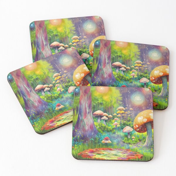 Item preview, Enchanted Garden in Muted Tones - Whispers of the Fairy Garden designed and sold by WBP Mart.