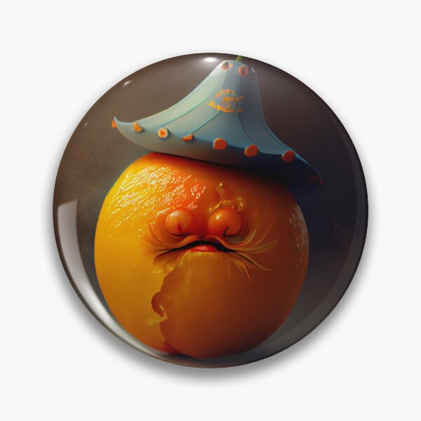 Artikelvorschau, Tangerine Mischief and its Blunder Digital Painting entworfen und verkauft von CodeAndColors.