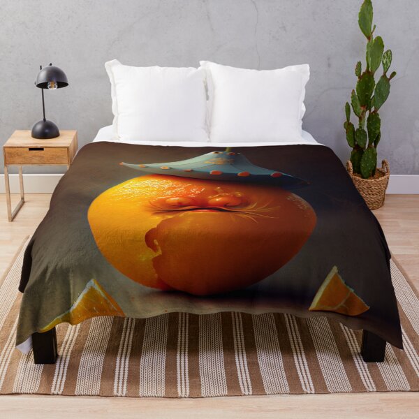 Item preview, Tangerine Mischief and its Blunder Digital Painting designed and sold by CodeAndColors.