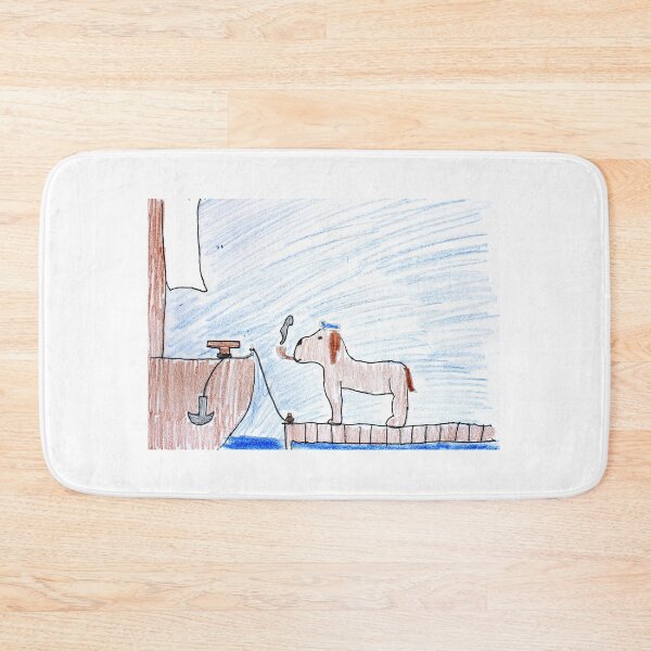 Item preview, Dog at the port with pipe designed and sold by MadeBySicilian.
