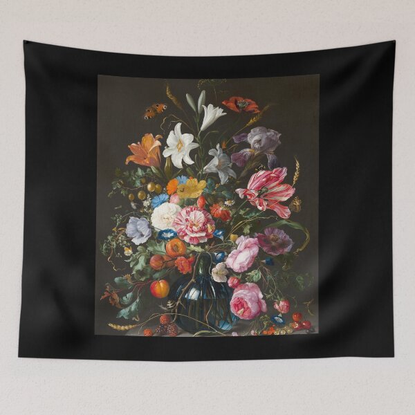 Item preview, Boho floral surface pattern designed and sold by HalcyonFairy.