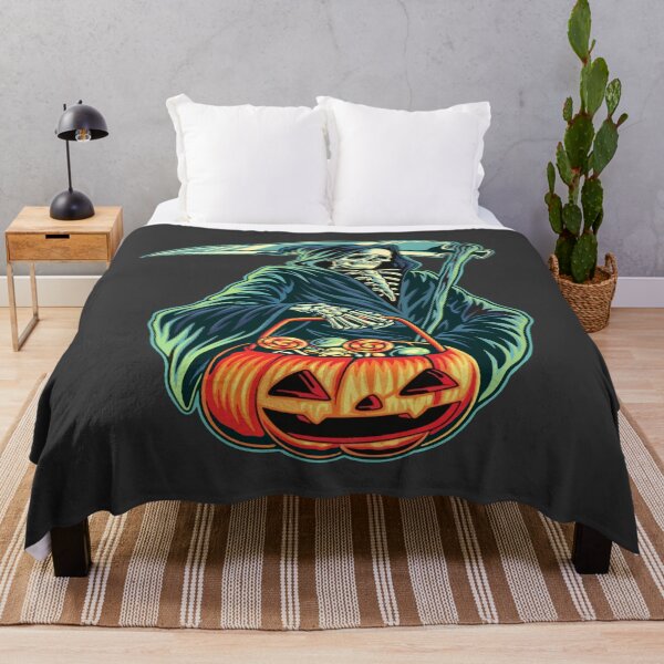 Item preview, Halloween Pumpkin skeleton ghost best art for celebrants designed and sold by AssamFT.