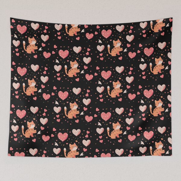 Item preview, Kitty Cat Fall  In Love Feel Happy designed and sold by BISJOU.