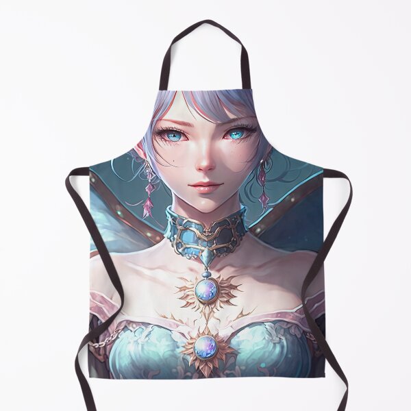 Item preview, A fantasy elf female bishop in a blue pastel dress designed and sold by PJGartui.