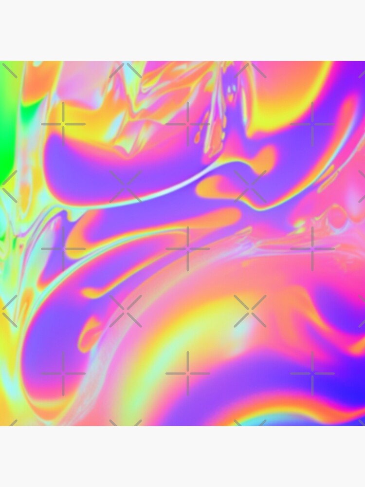 Fluid Iridescent Paint Poster for Sale by trajeado14