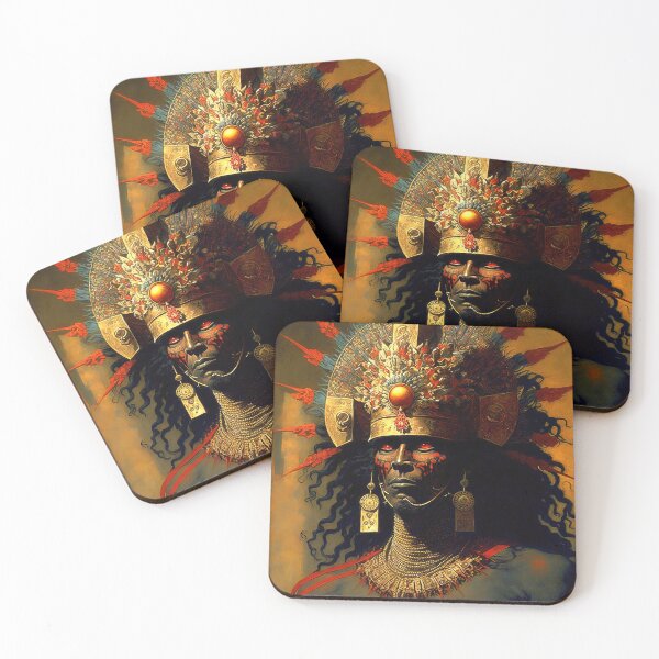 Item preview, Aztec warchief designed and sold by AM FineArtPrints.