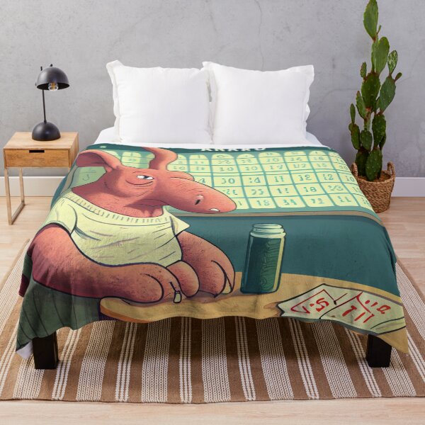 Item preview, Bingo Night with the Aardvark Digital Painting designed and sold by CodeAndColors.
