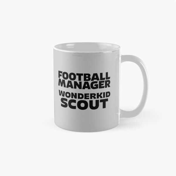 Item preview, Football Manager Wonderkid Scout Black designed and sold by VRedBaller.