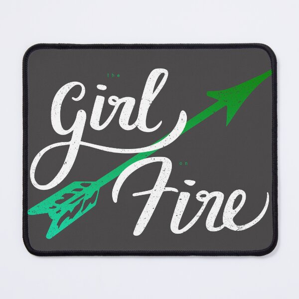 Item preview, The Girl on Fire designed and sold by am2c.
