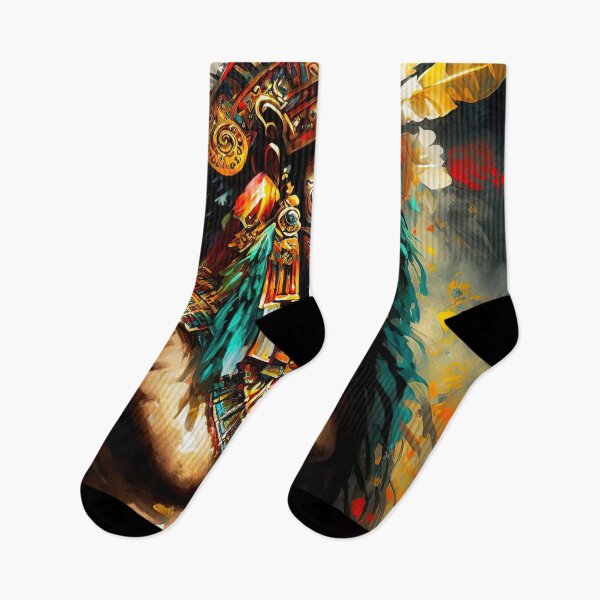 Item preview, Aztec warchief designed and sold by AM FineArtPrints.