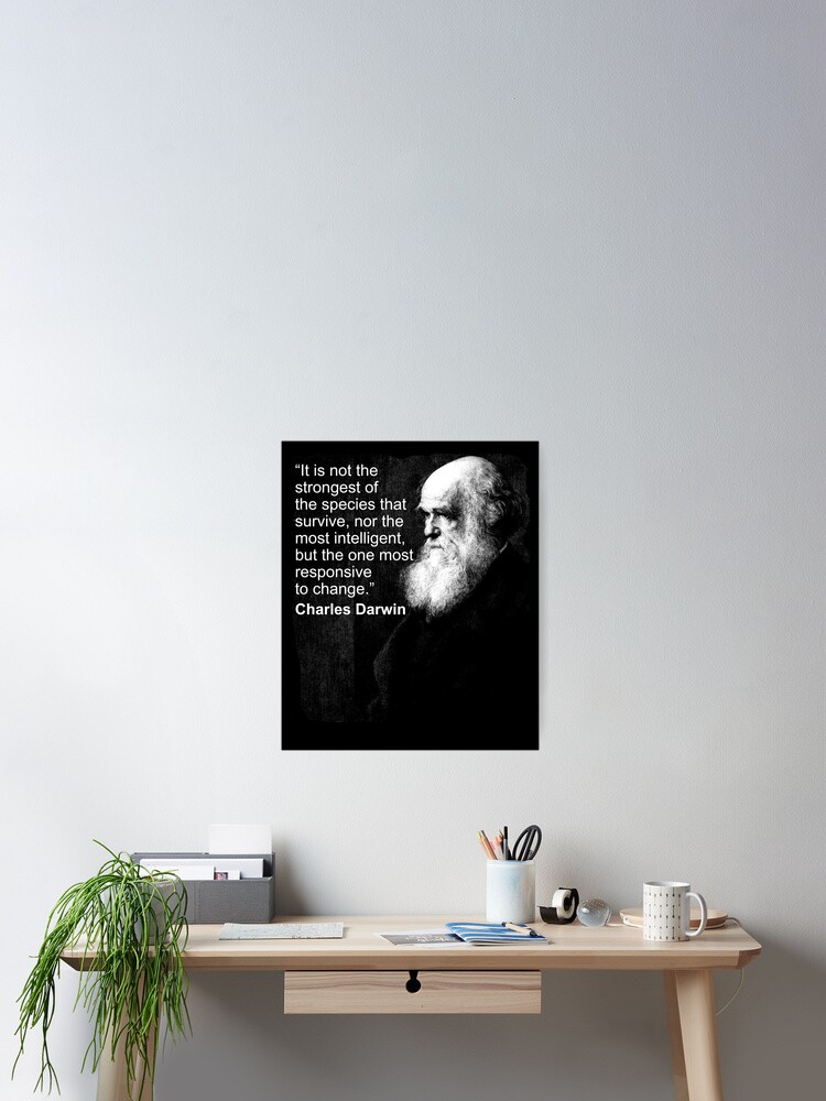 Charles Darwin Portrait Quote Evolution Atheist T Shirt Charles Darwin Portrait Quote Evolution Atheist T Shirt