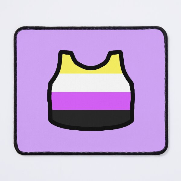 Item preview, Nonbinary flag binder designed and sold by amupanda.