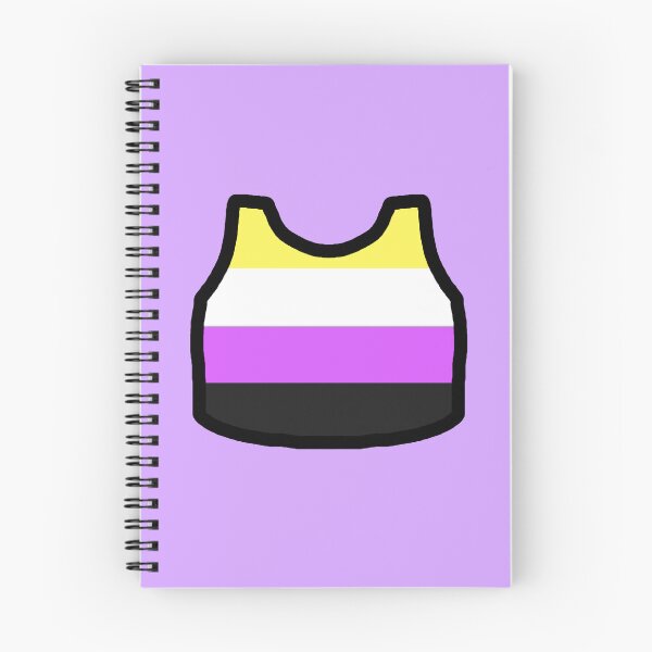 Item preview, Nonbinary flag binder designed and sold by amupanda.