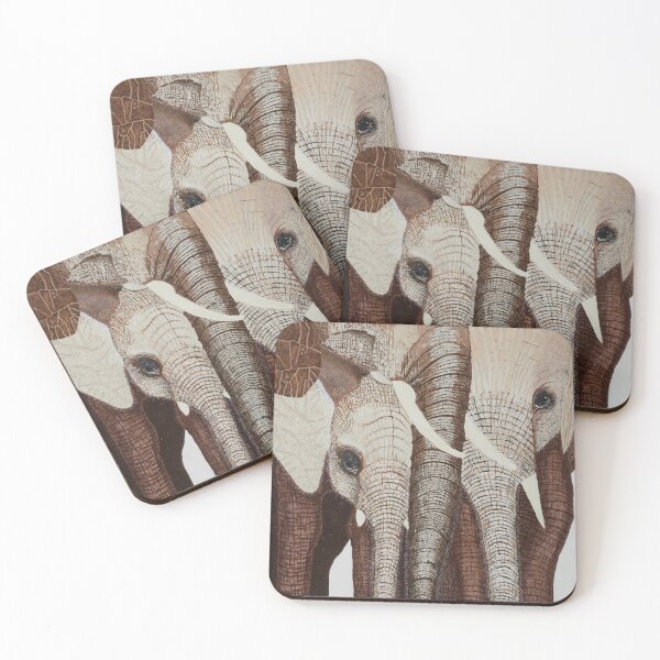 Item preview, Elephant Family protecting their Young designed and sold by Diana Swan.
