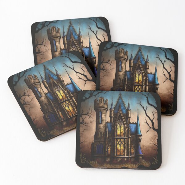 Item preview, Gothic Castle at Dusk designed and sold by Glassmaster.