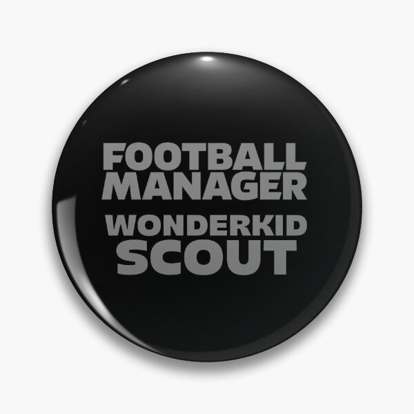 Item preview, Football Manager Wonderkid Scout Grey 2 designed and sold by VRedBaller.