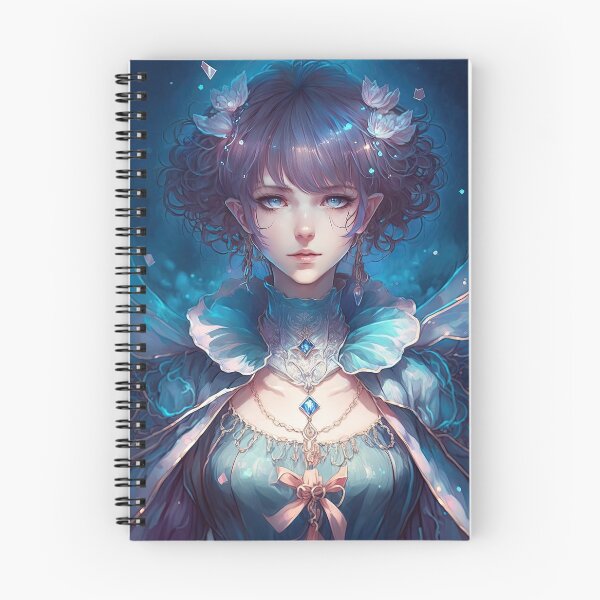 Item preview, A fantasy elf female bishop in a blue pastel dress designed and sold by PJGartui.