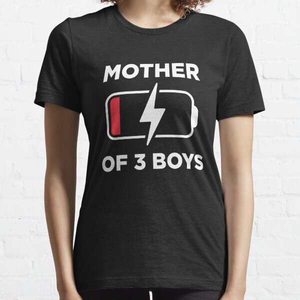 Funny Mom Of 3 Boys Mothers Day Gifts Shirt & Hoodie 