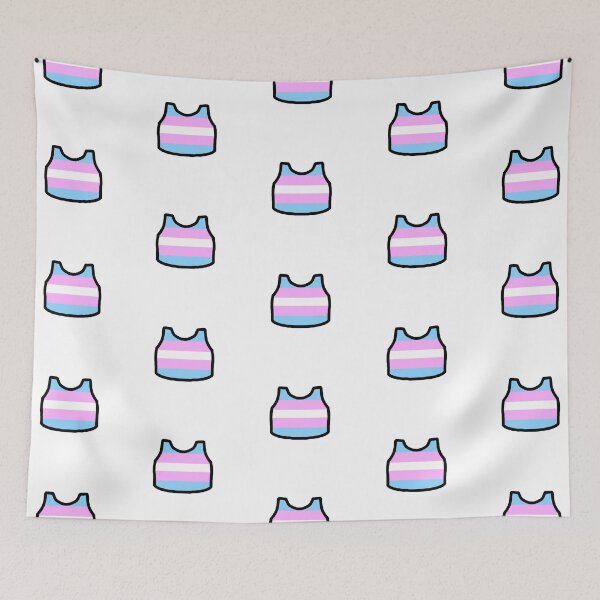 Item preview, Trans flag binder designed and sold by amupanda.