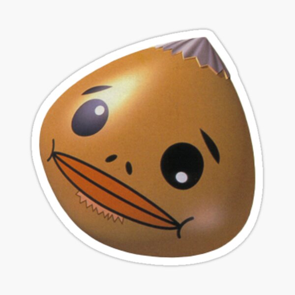 Item preview, goron mask Stickers & Magnets designed and sold by blitzblaz.