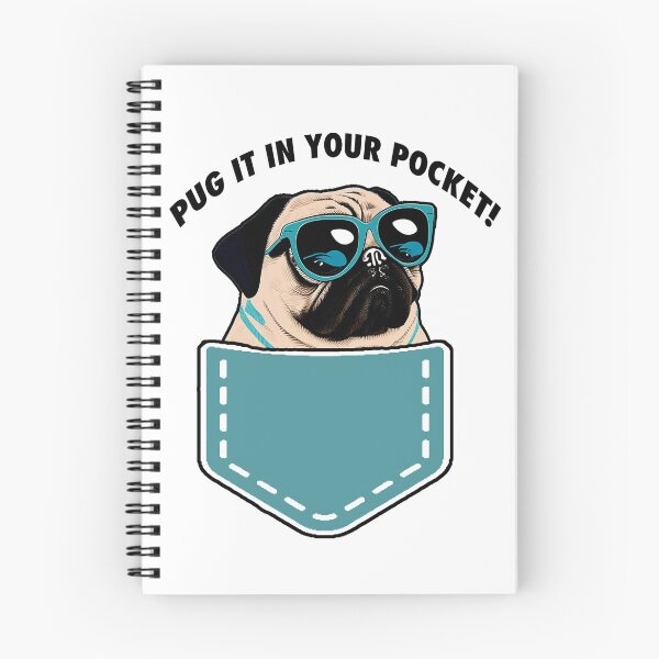 Item preview, Pug it in your Pocket! designed and sold by MiLatibule.