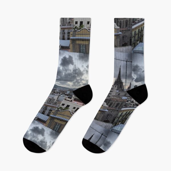 Item preview, Barcelona Skyline designed and sold by Paul Thompson Photography.