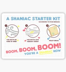shaniac starter kit Sticker