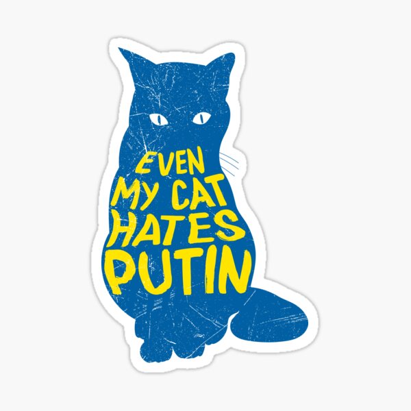 Artikel-Vorschau von Unterstützen Sie die Ukraine Anti-Putin Katze Präsident Selenskyj, designt und verkauft von MintaApparel.