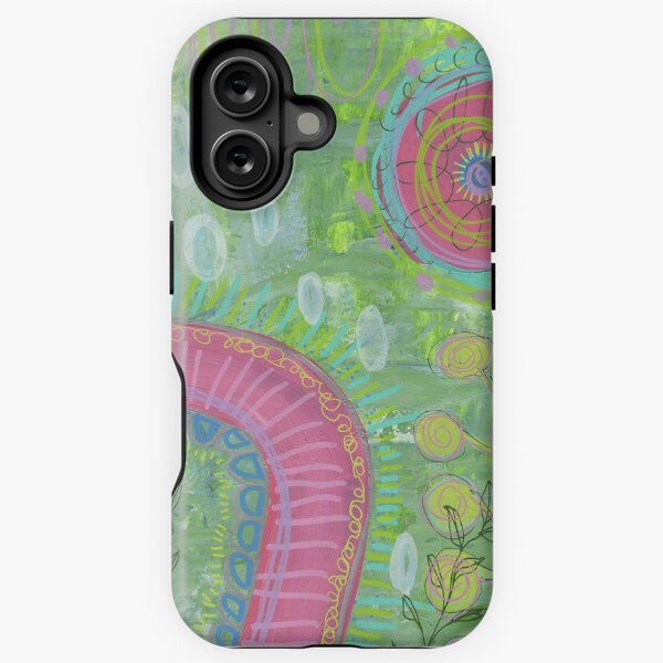 Sketchy Garden iPhone Tough Case
