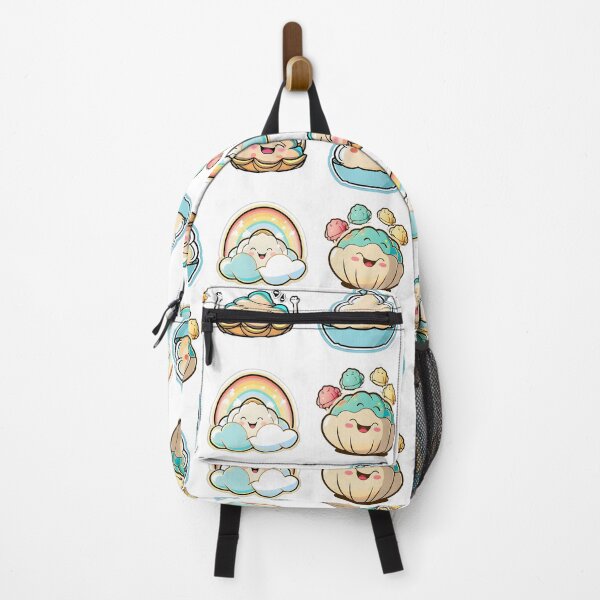 Item preview, Cute happy kawaii dumpling designed and sold by KawaiiFoodArt.