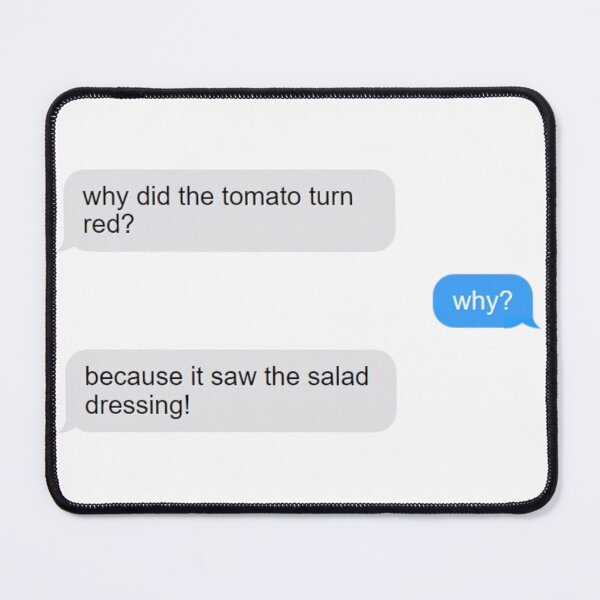 Item preview, Tomato Salad Joke | Humorous Foodie Design |  designed and sold by SimpliText.