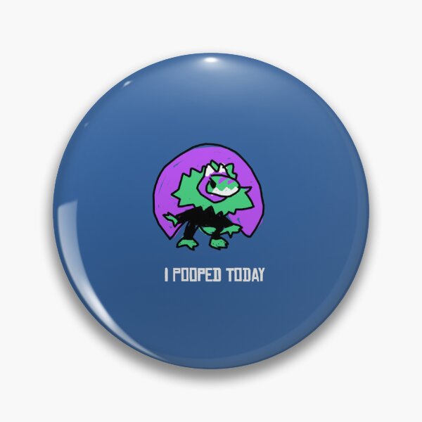 Item preview, I POOPED TODAY Rex Sticker designed and sold by FourHitCombo.