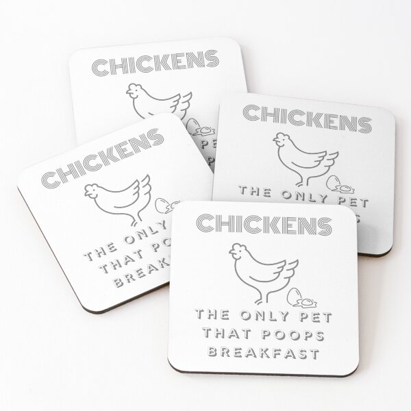 Item preview, Chickens Poop Breakfast designed and sold by AntiJolly.