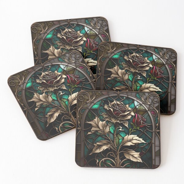 Item preview, Black Roses in Bloom designed and sold by Glassmaster.