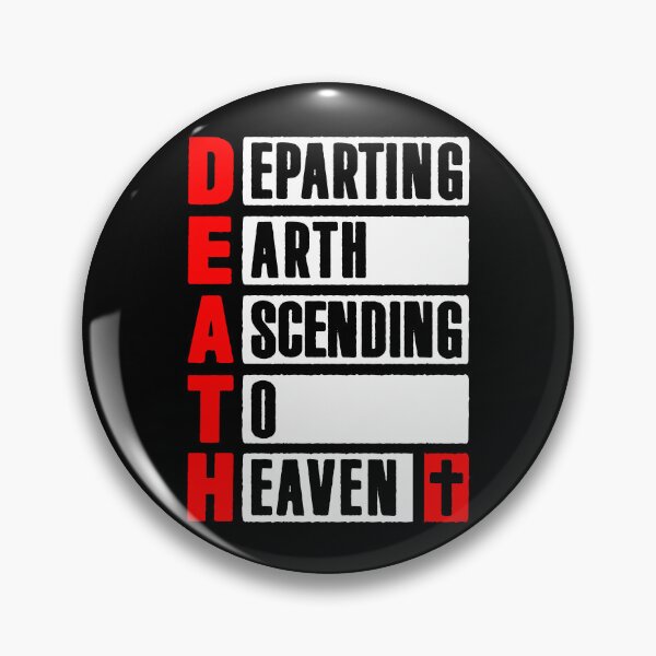 Item preview, DEATH - Departing Earth Ascending To Heaven designed and sold by plushism.