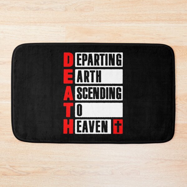Item preview, DEATH - Departing Earth Ascending To Heaven designed and sold by plushism.
