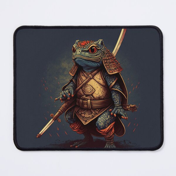 Artikelvorschau, Japanischer Frosch-Samurai entworfen und verkauft von AdvancedApe.