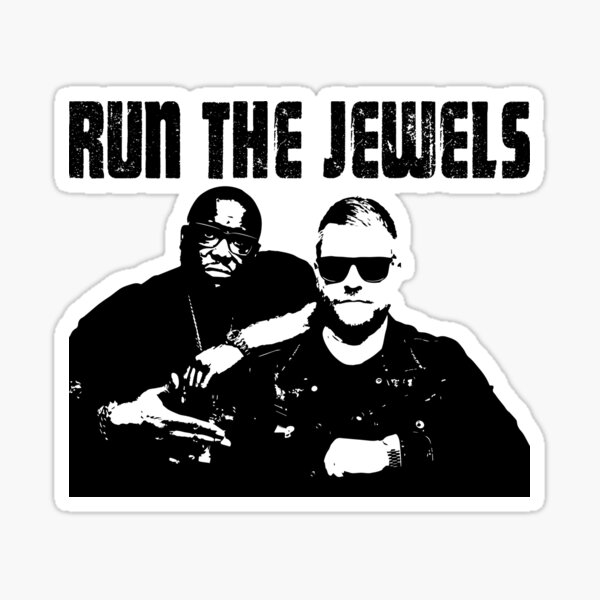 Run the Jewels Run The Jewels Album Cover Sticker