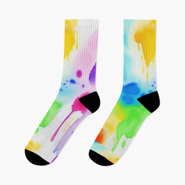 Item preview, Watercolor Splask in Rainbow Colors designed and sold by HanaiPrint.