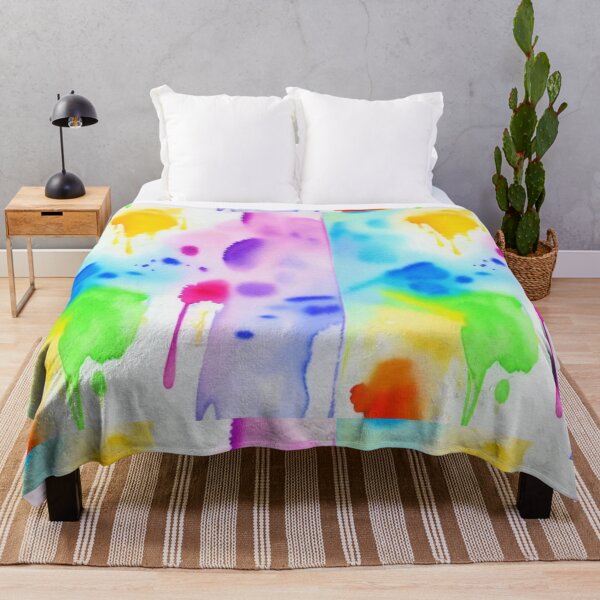 Item preview, Watercolor Splask in Rainbow Colors designed and sold by HanaiPrint.